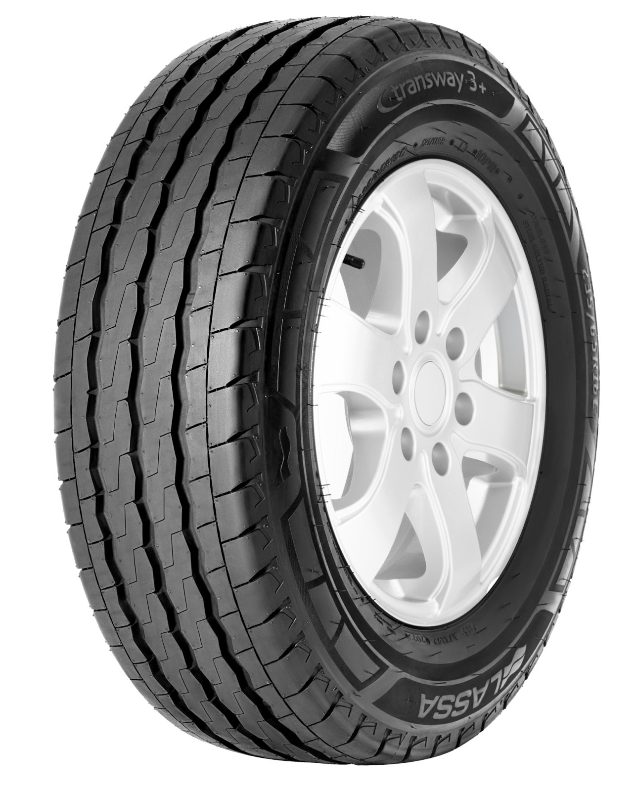 Автошини 215/75R16C 116/114R TRANSWAY 3+ LASSA